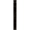 Ekena Millwork Maria Wrought Iron Bracket, (Single center brace), Antiqued Warm Silver 1 1/2"W x 10"D x 12"H BKTM01X10X12SMAAWS - alternate 4